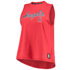 Los Angeles Angels DKNY Sport Women's Marcie Tank Top - MLB
