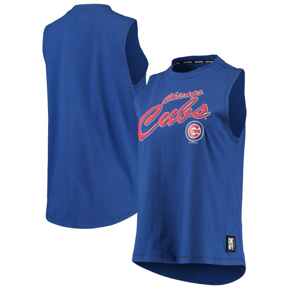 Chicago Cubs DKNY Sport Women's Marcie Tank Top - MLB