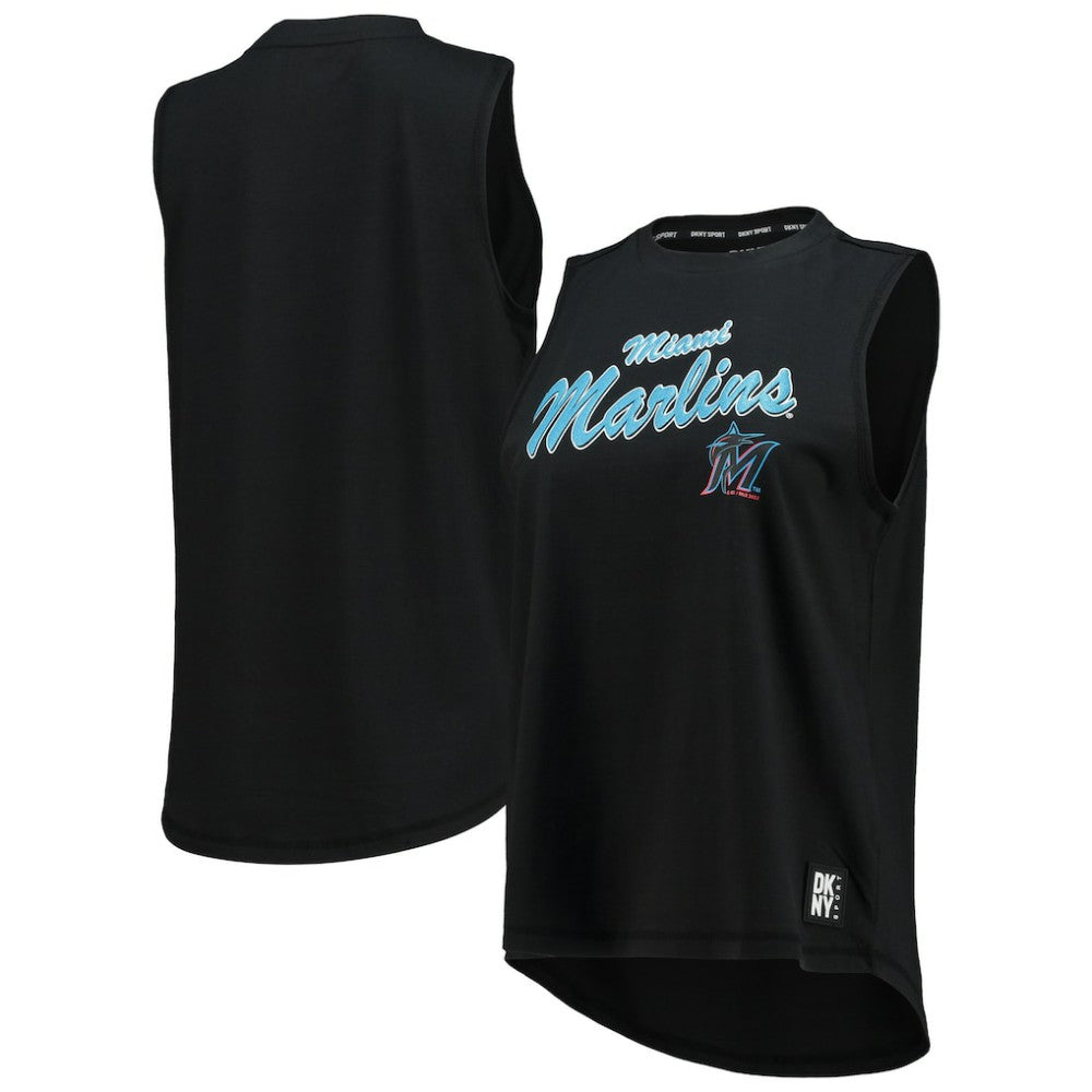 Miami Marlins DKNY Sport Women's Marcie Tank Top - MLB