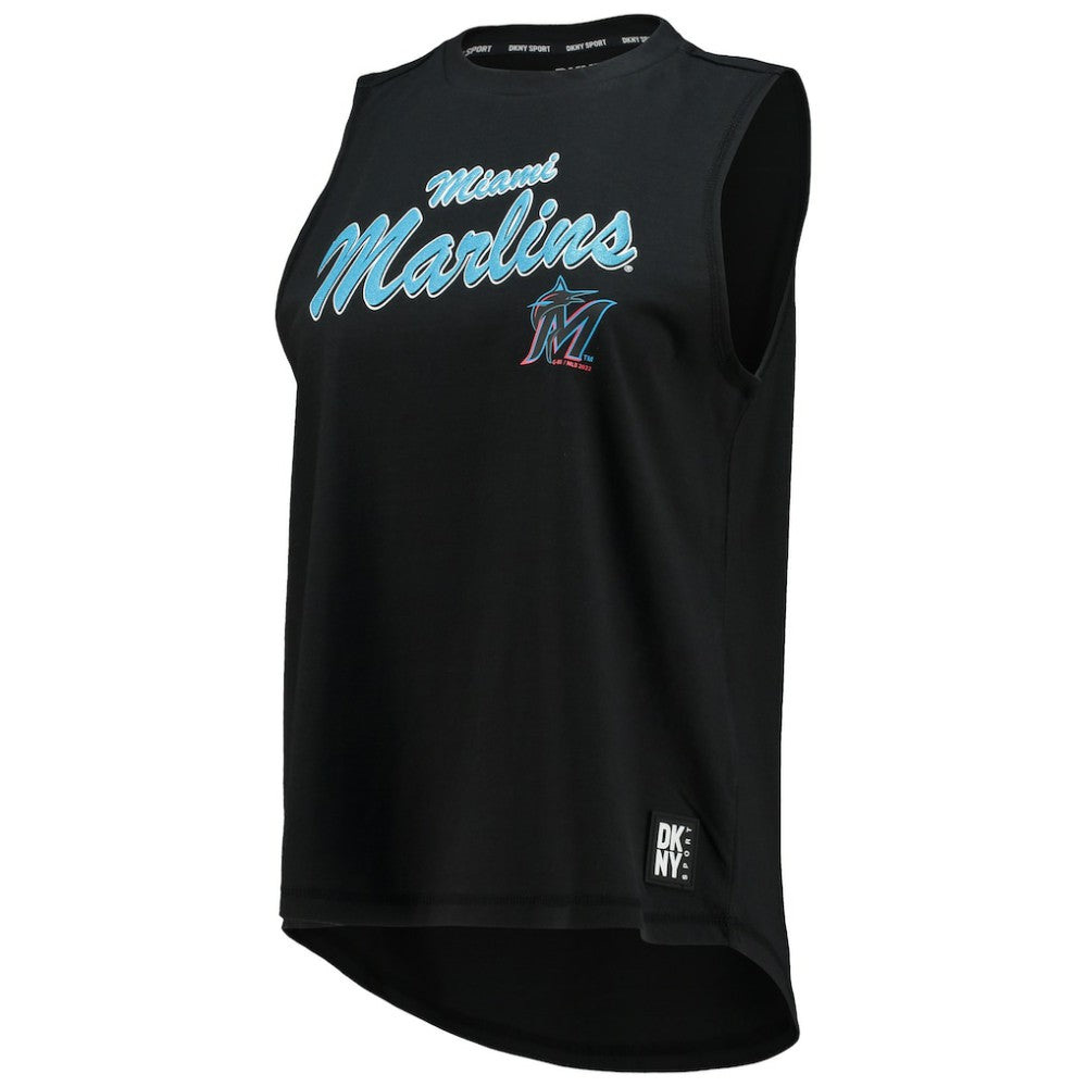 Miami Marlins DKNY Sport Women's Marcie Tank Top - MLB