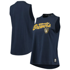 Milwaukee Brewers DKNY Sport Women's Marcie Tank Top - MLB