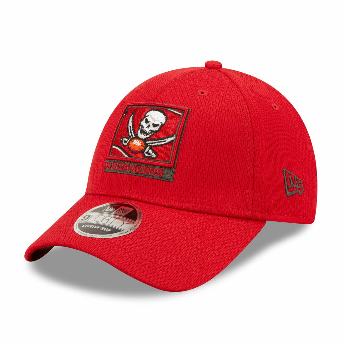Tampa Bay Buccaneers New Era Framed AF 9FORTY Snapback Hat Red | NFL