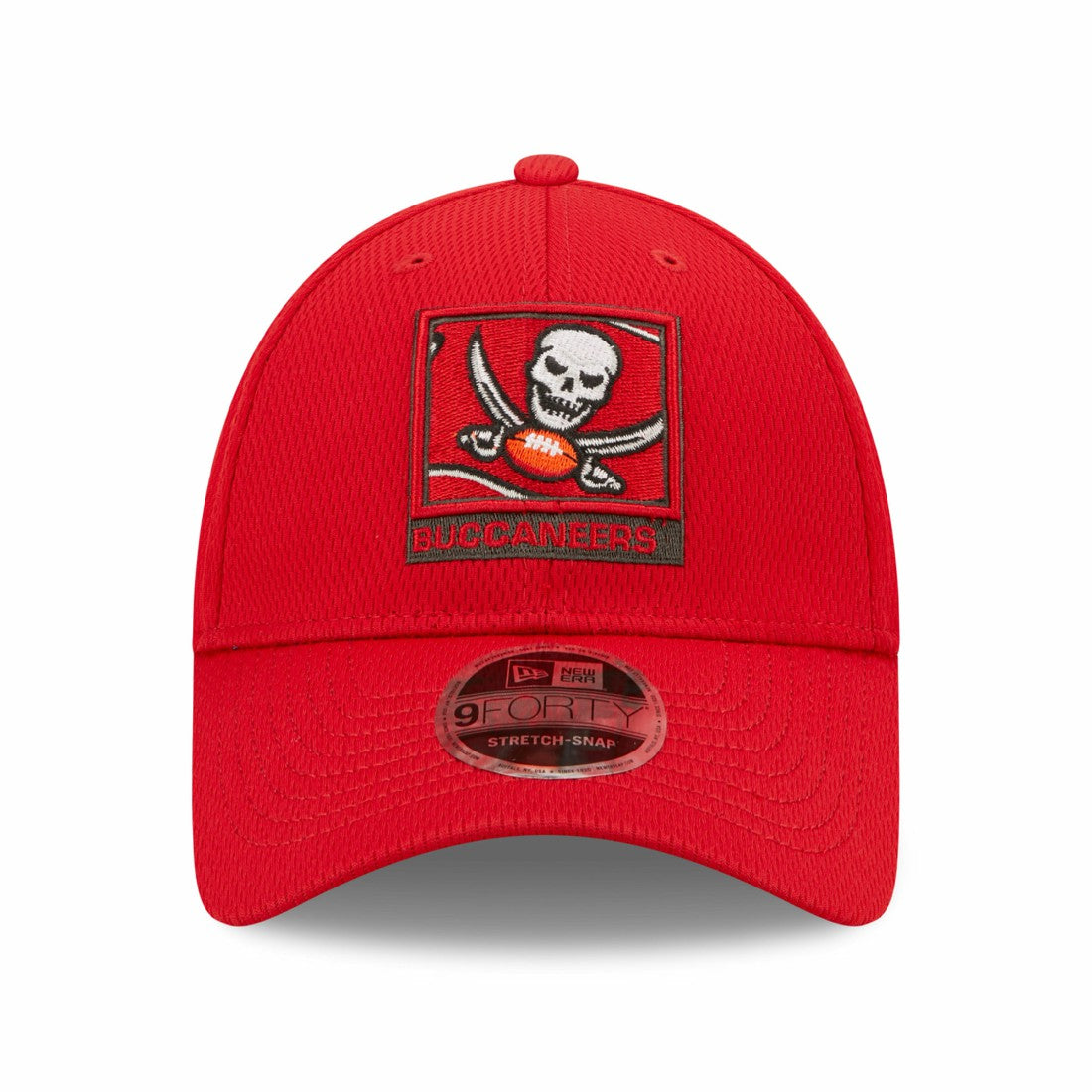 Tampa Bay Buccaneers New Era Framed AF 9FORTY Snapback Hat Red | NFL