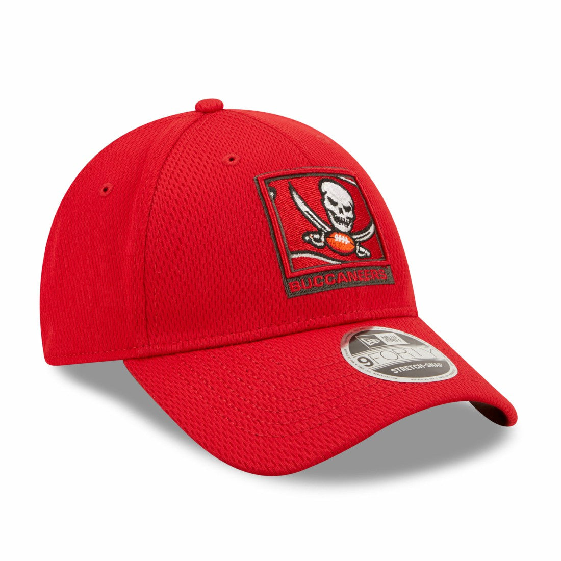 Tampa Bay Buccaneers New Era Framed AF 9FORTY Snapback Hat Red | NFL