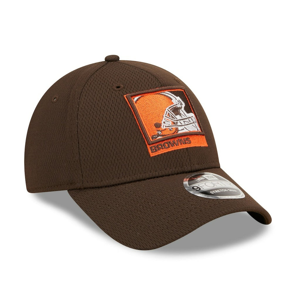 Cleveland Browns New Era Framed AF 9FORTY Snapback Hat Brown | NFL