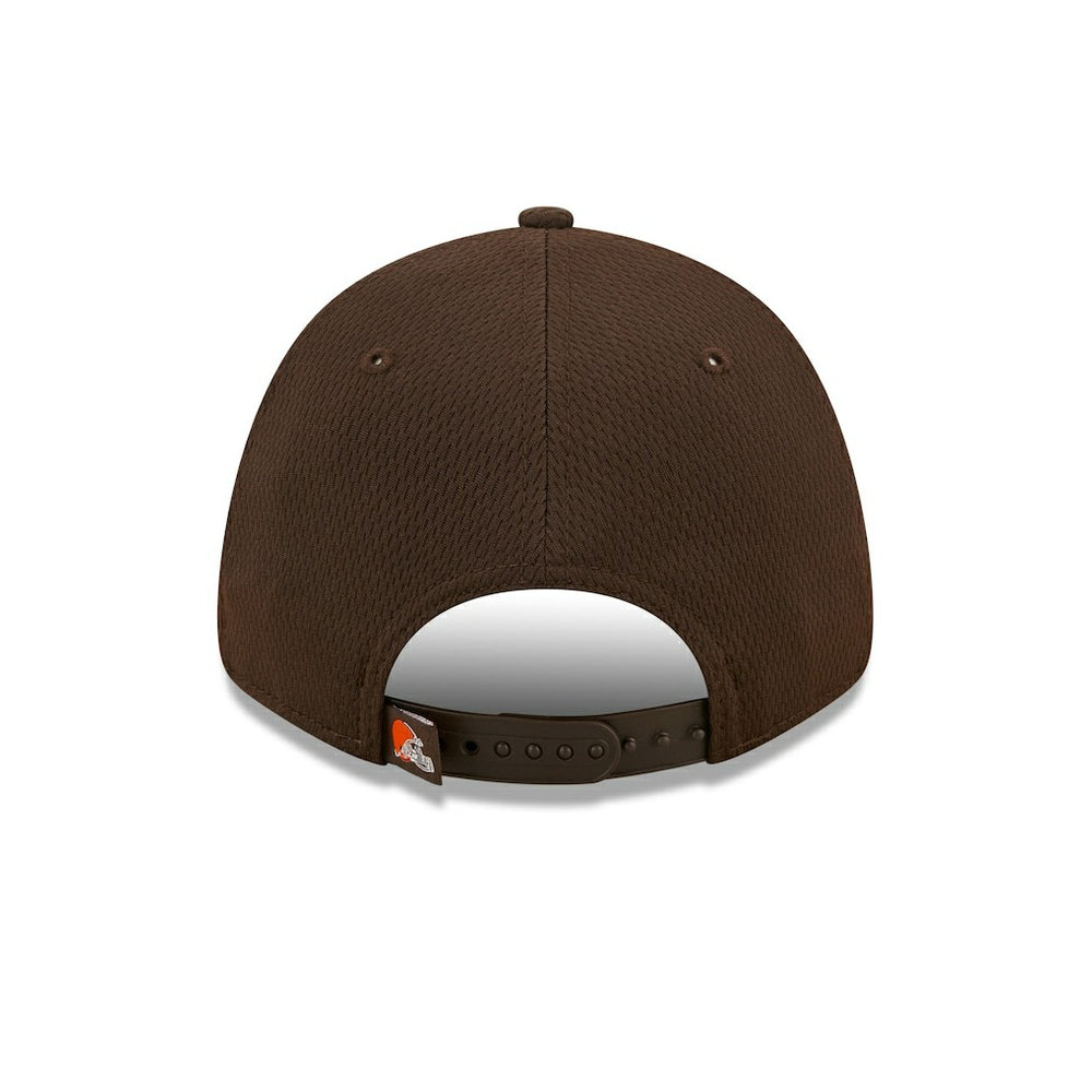 Cleveland Browns New Era Framed AF 9FORTY Snapback Hat Brown | NFL