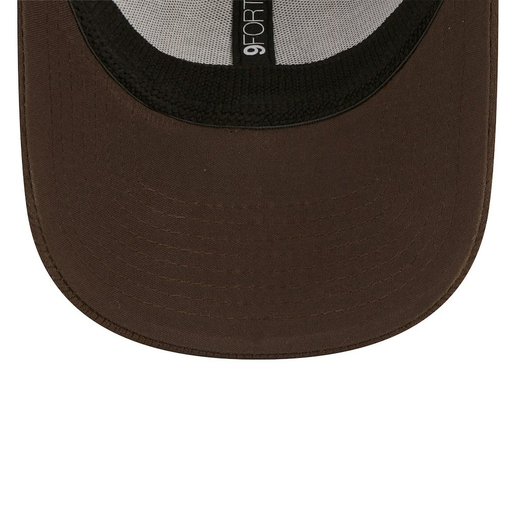 Cleveland Browns New Era Framed AF 9FORTY Snapback Hat Brown | NFL