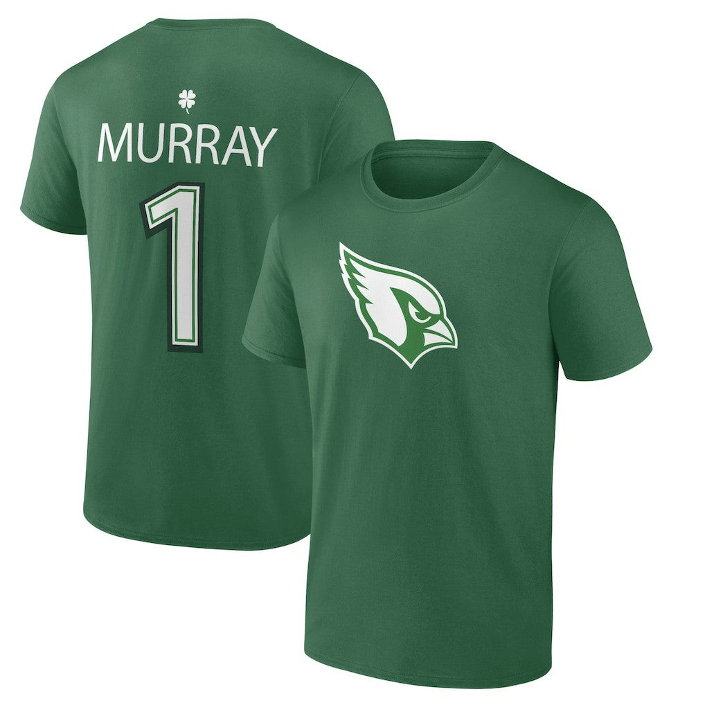 Kyler Murray Arizona Cardinals St. Patrick's Day Icon Player T-Shirt Green | Fanatics