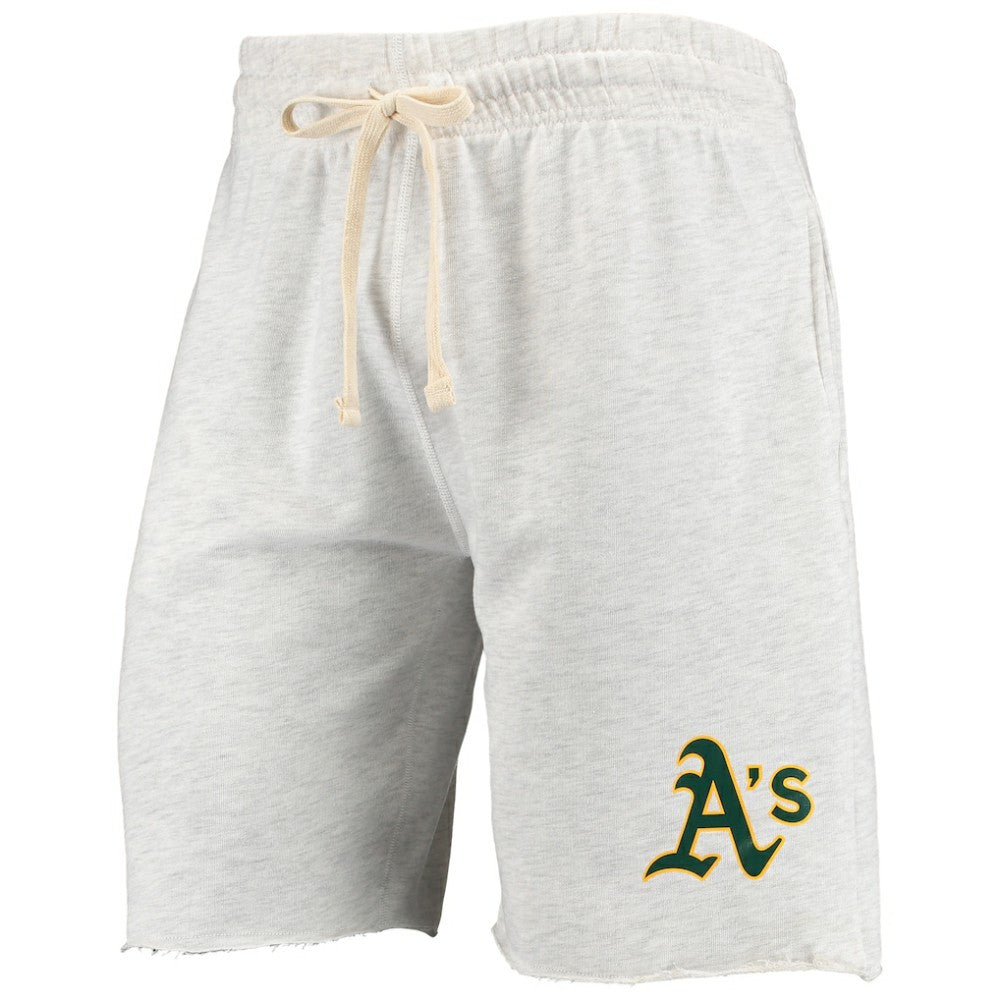 Athletics Concepts Sport Mainstream Terry Tri-Blend Shorts - MLB