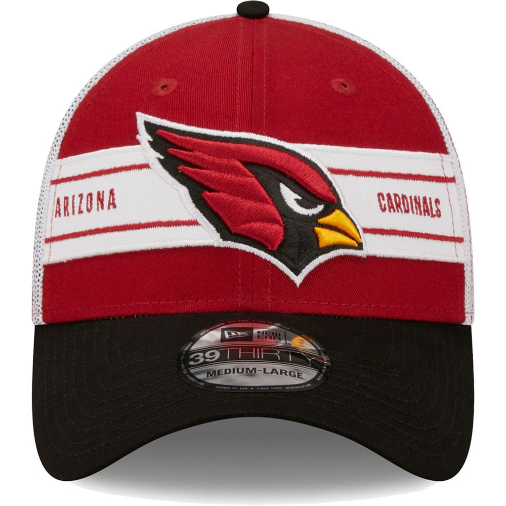Arizona Cardinals New Era Team Banded 39THIRTY Flex Hat Cardinal/Black | NFL