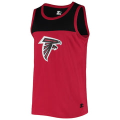 Atlanta Falcons Starter Team Touchdown Fashion Tank Top Red/Black | NFL