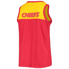 Kansas City Chiefs Starter Team Touchdown Fashion Tank Top Red/Gold | NFL