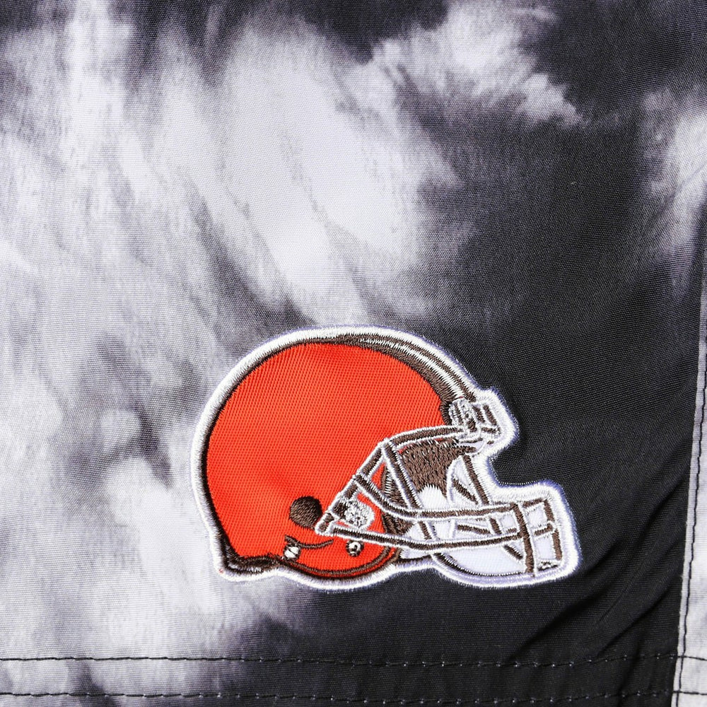 Cleveland Browns G-III Sports by Carl Banks Splash Volley Swim Shorts Black | NFL