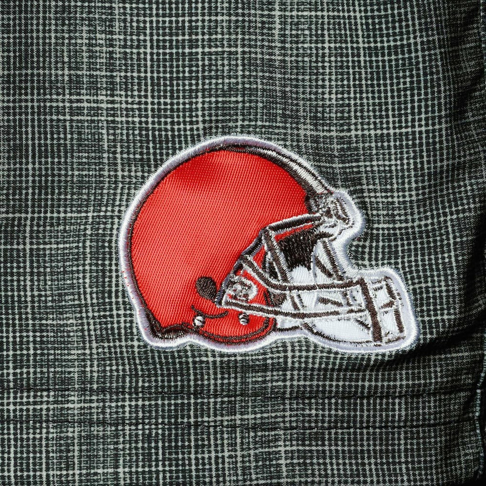 Cleveland Browns G-III Sports by Carl Banks Horizon Swim Shorts Black | NFL
