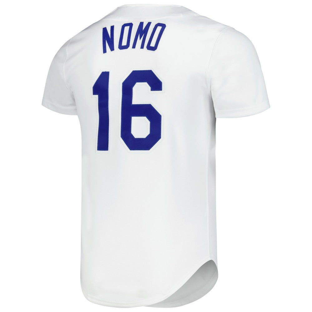 Hideo Nomo Los Angeles Dodgers Mitchell & Ness Cooperstown Collection Authentic Jersey - MLB