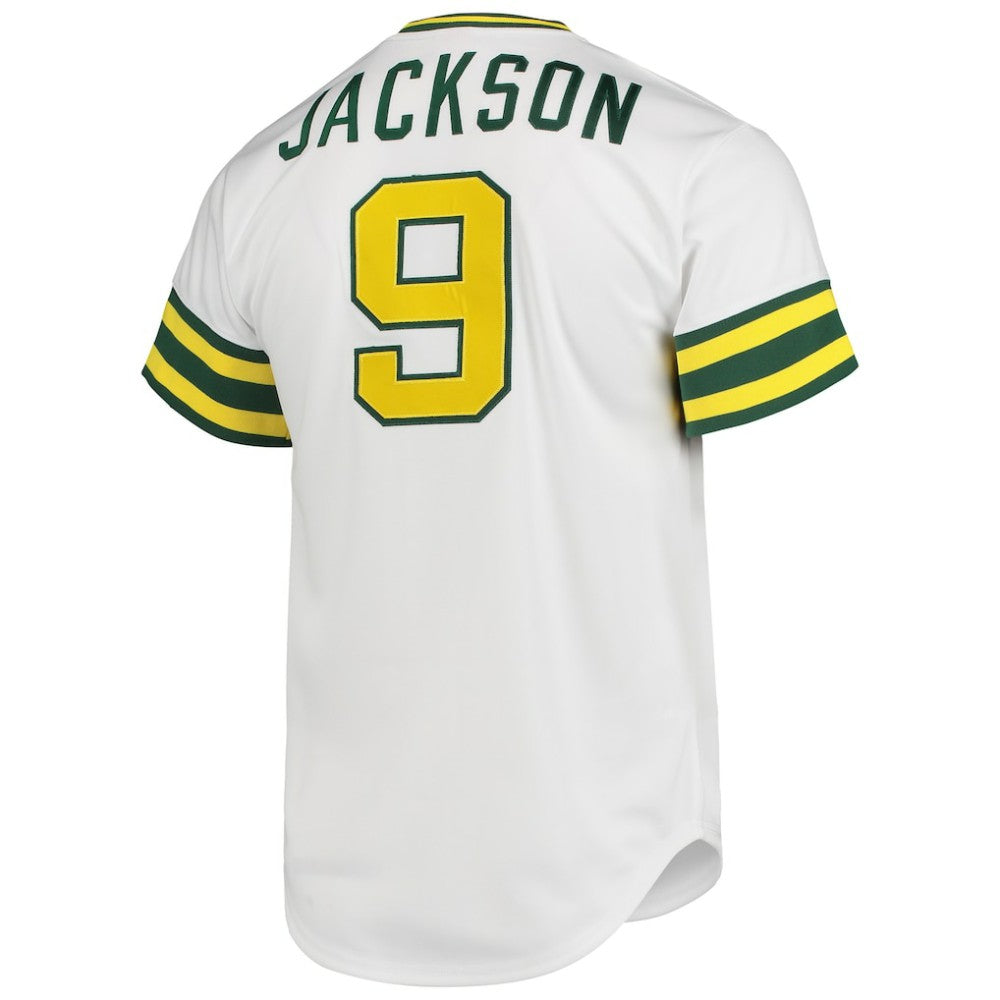 Reggie Jackson Athletics Mitchell & Ness 1972 Cooperstown Collection Authentic Jersey - MLB