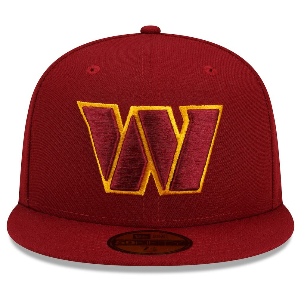 Washington Commanders New Era Team Basic 59FIFTY Fitted Hat Burgundy | NFL