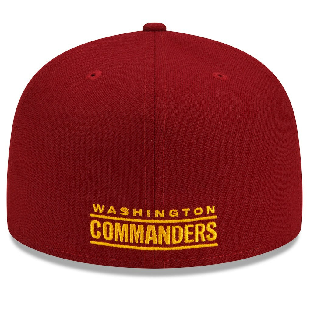 Washington Commanders New Era Team Basic 59FIFTY Fitted Hat Burgundy | NFL