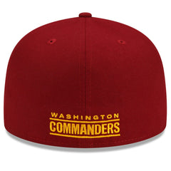 Washington Commanders New Era Team Basic 59FIFTY Fitted Hat Burgundy | NFL