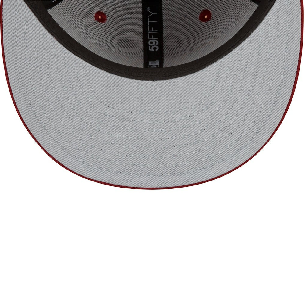 Washington Commanders New Era Team Basic 59FIFTY Fitted Hat Burgundy | NFL