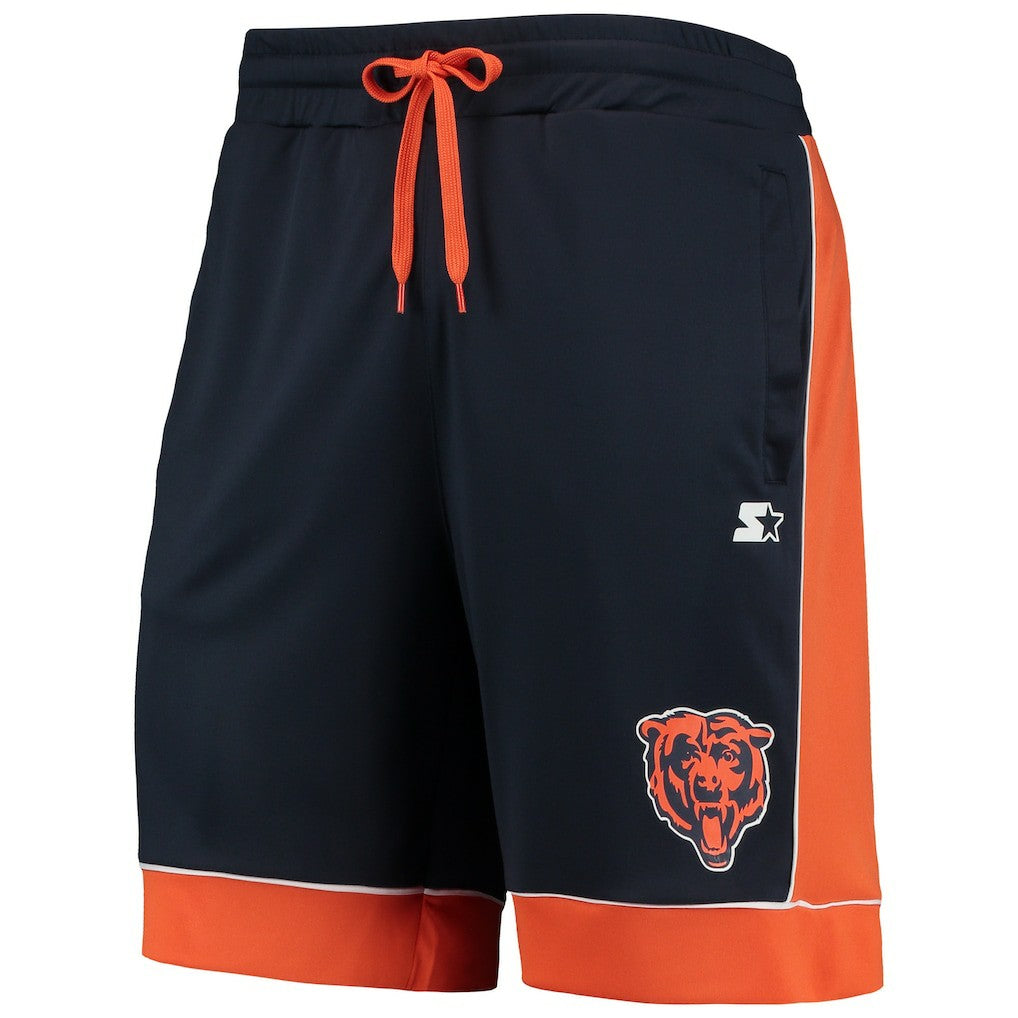 Chicago Bears Starter Fan Favorite Fashion Shorts Navy/Orange | NFL