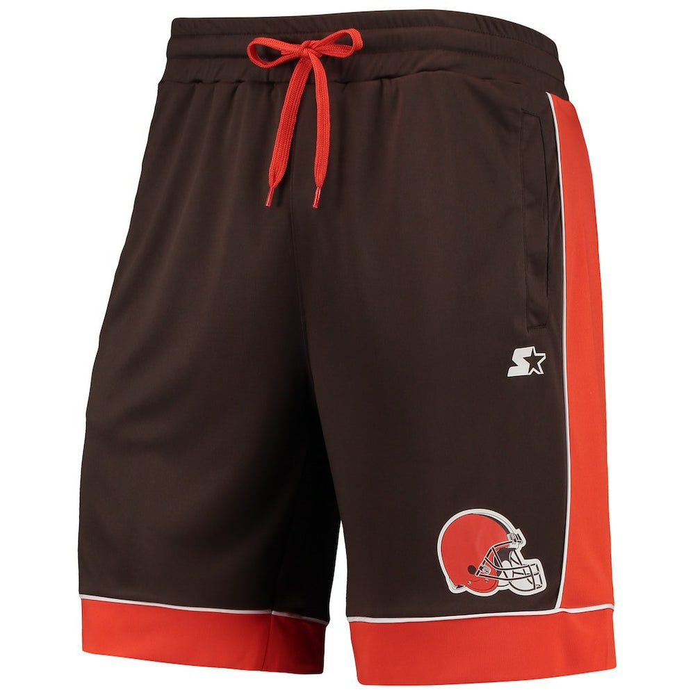 Cleveland Browns Starter Fan Favorite Fashion Shorts Brown/Orange | NFL