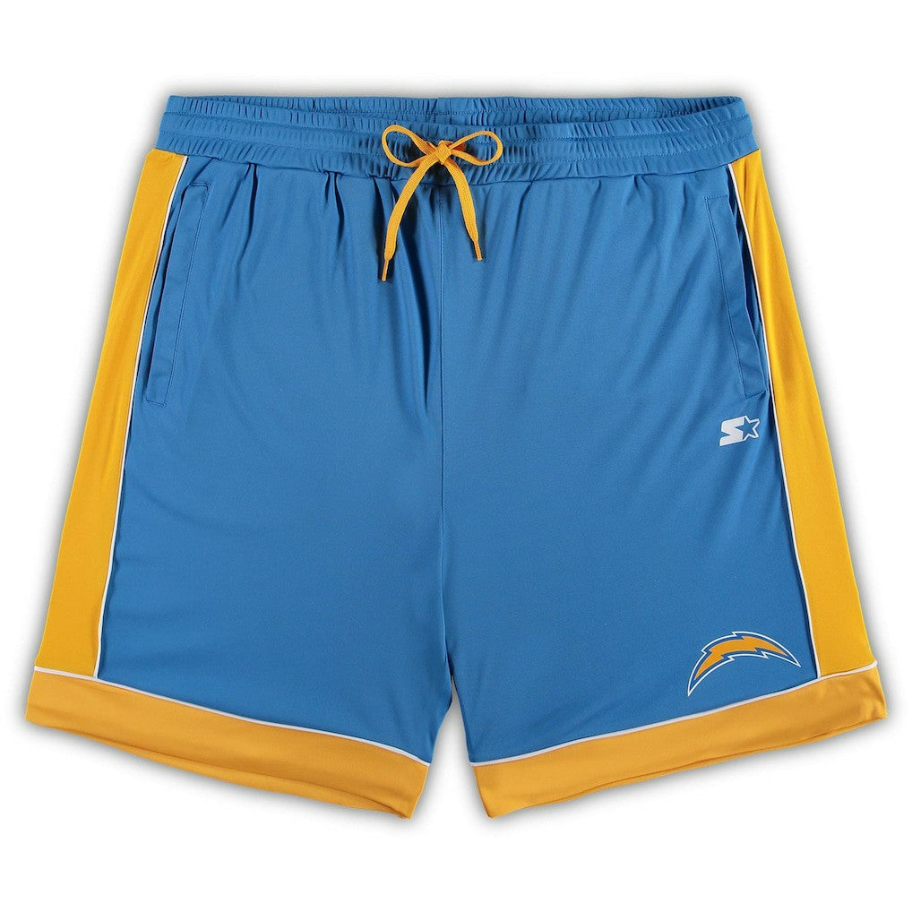 Los Angeles Chargers Starter Fan Favorite Fashion Shorts Powder Blue/Gold | NFL