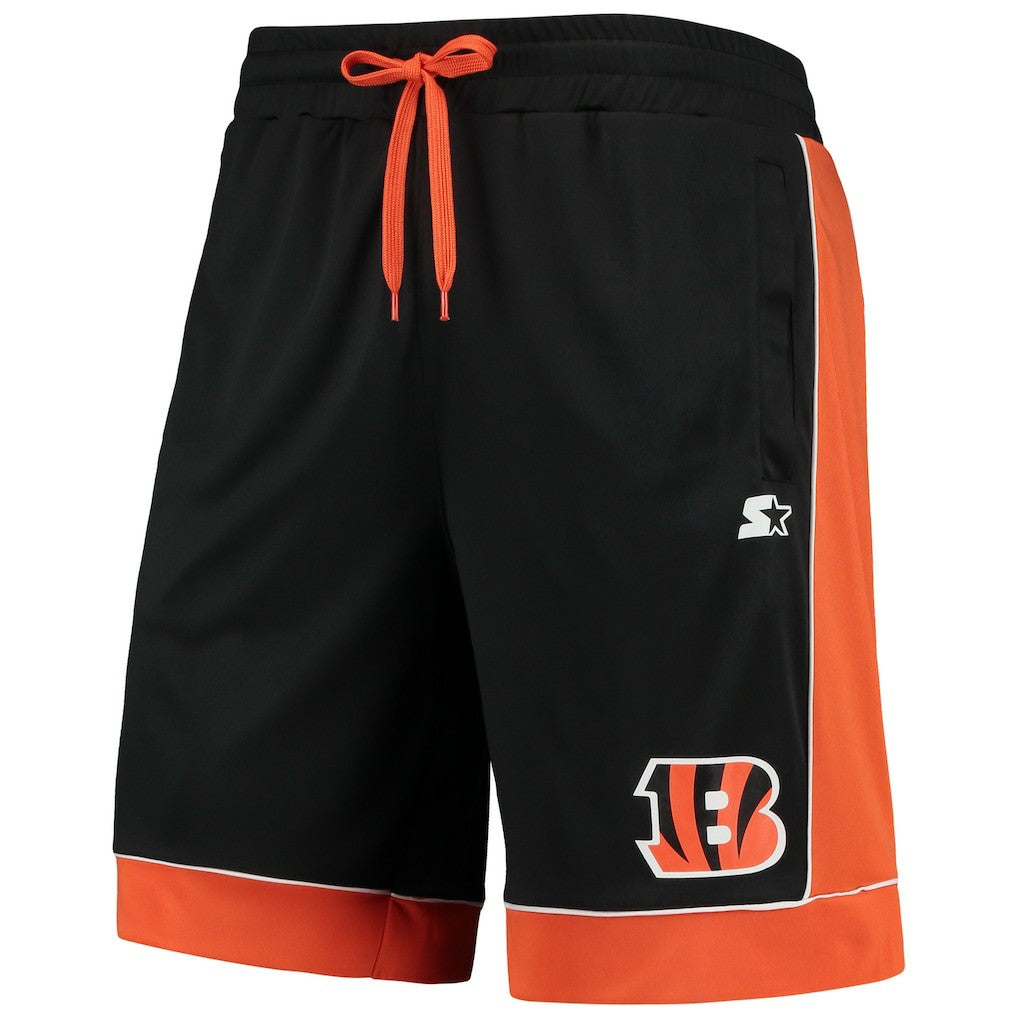 Cincinnati Bengals Starter Fan Favorite Fashion Shorts Black/Orange | NFL