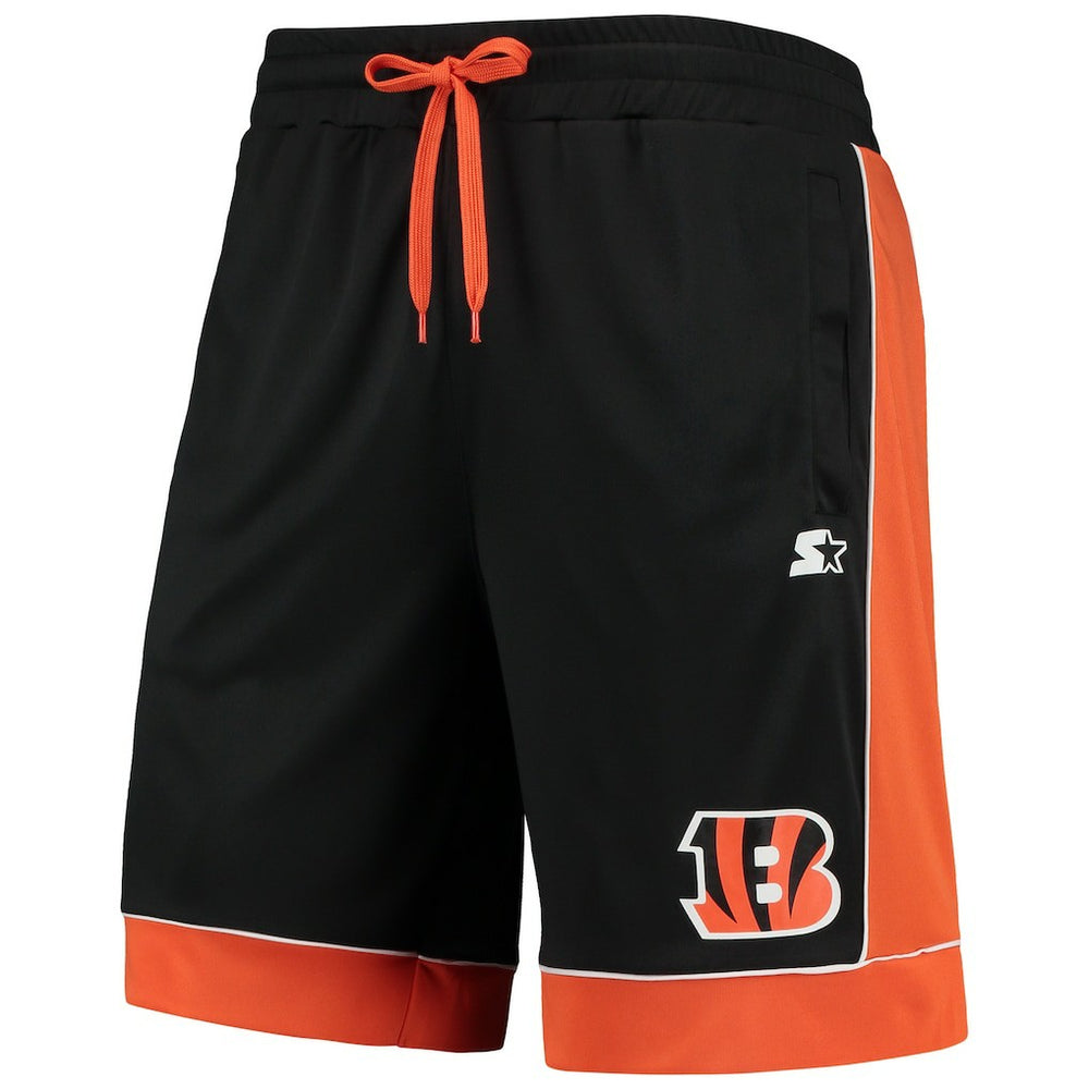 Cincinnati Bengals Starter Fan Favorite Fashion Shorts Black/Orange | NFL
