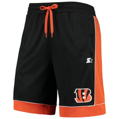 Cincinnati Bengals Starter Fan Favorite Fashion Shorts Black/Orange | NFL