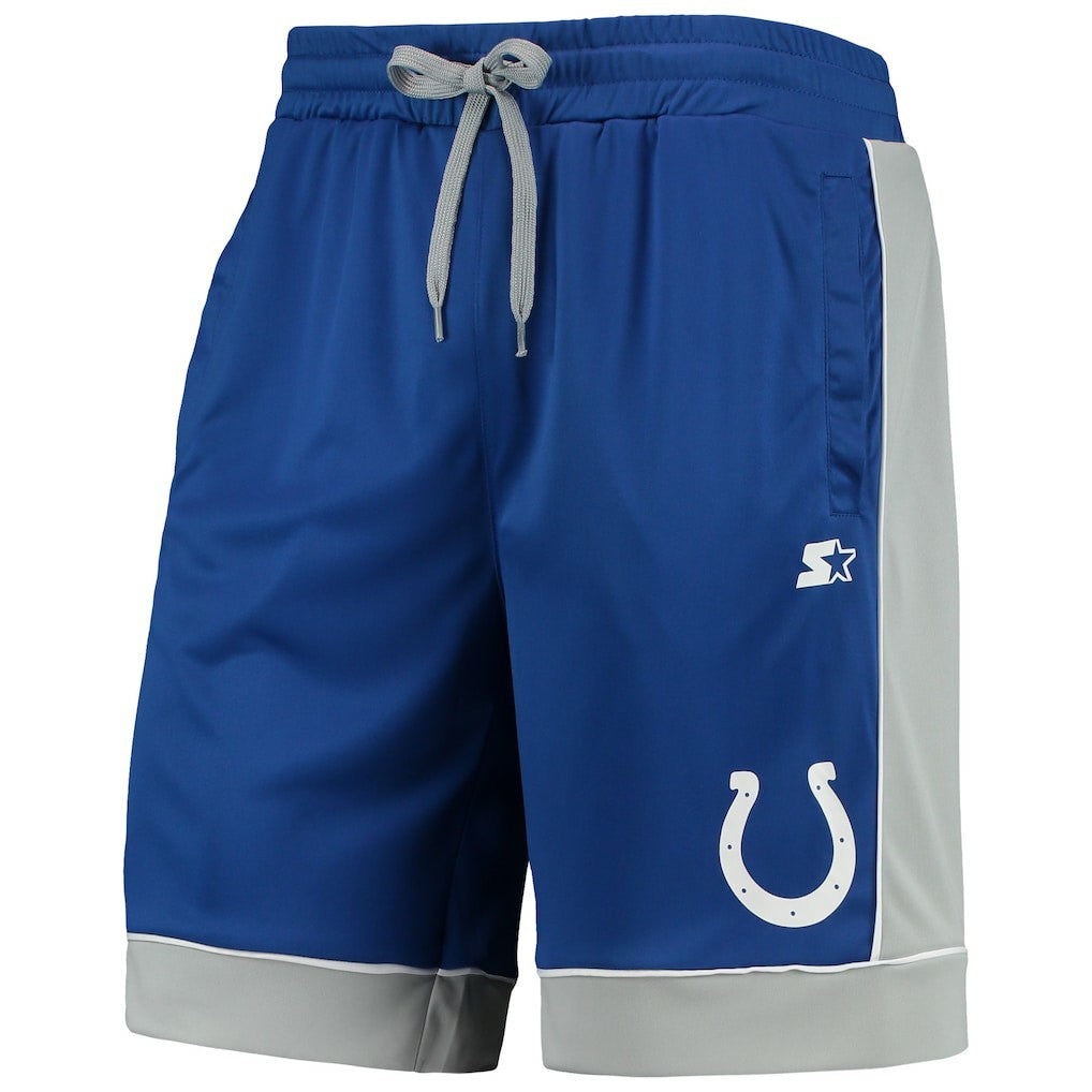 Indianapolis Colts Starter Fan Favorite Fashion Shorts Royal/Gray | NFL