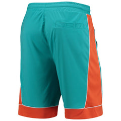 Miami Dolphins Starter Fan Favorite Fashion Shorts Aqua/Orange | NFL
