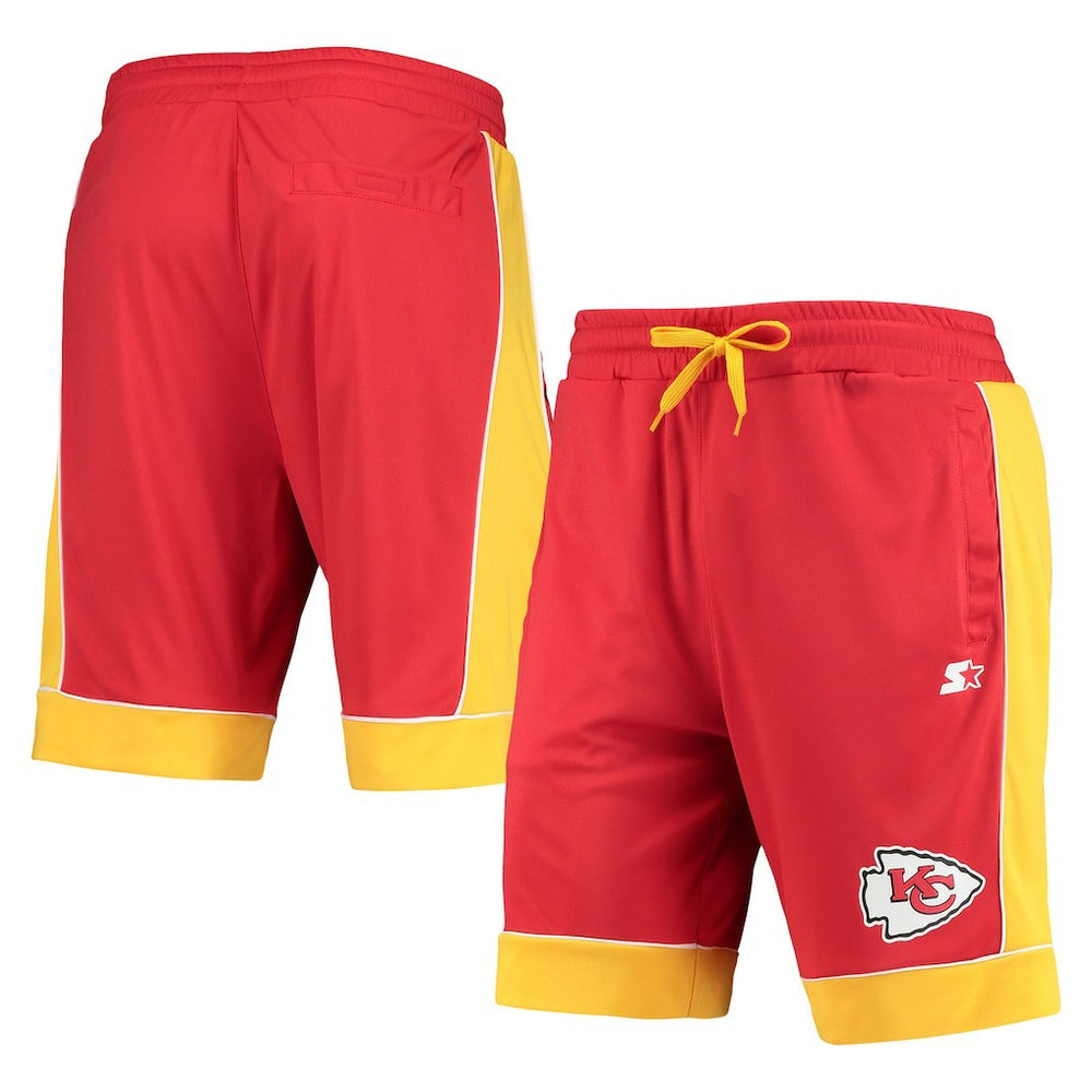 Kansas City Chiefs Starter Fan Favorite Fashion Shorts Red/Gold | NFL