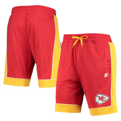 Kansas City Chiefs Starter Fan Favorite Fashion Shorts Red/Gold | NFL
