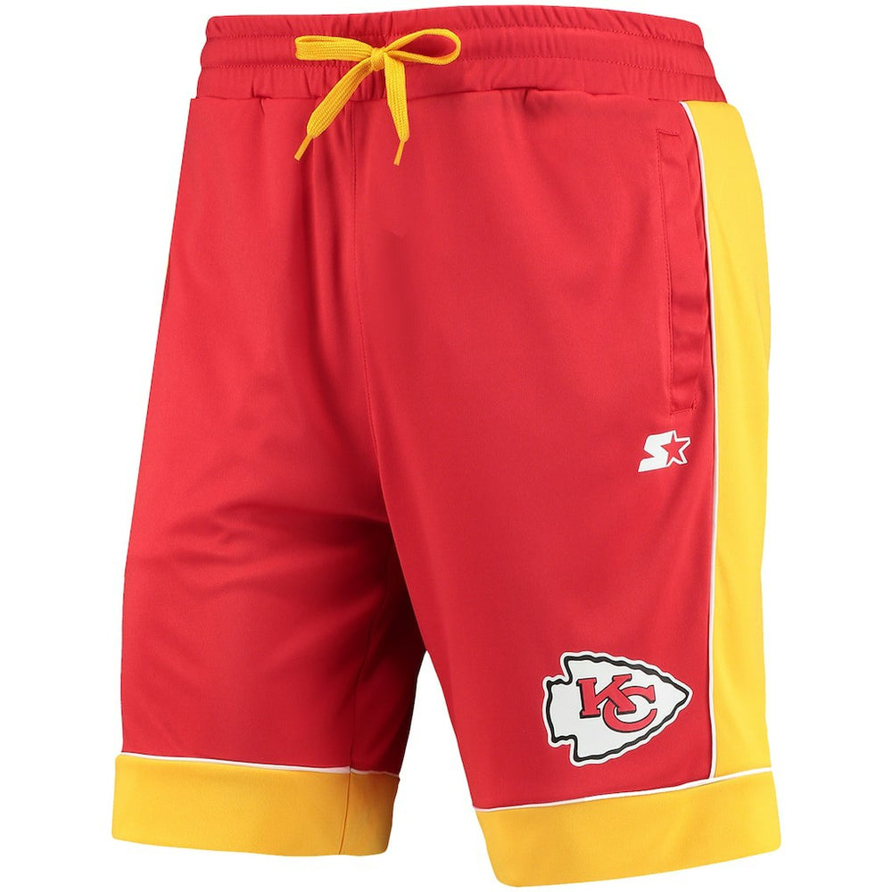 Kansas City Chiefs Starter Fan Favorite Fashion Shorts Red/Gold | NFL
