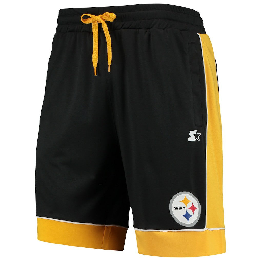 Pittsburgh Steelers Starter Fan Favorite Fashion Shorts Black/Gold | NFL