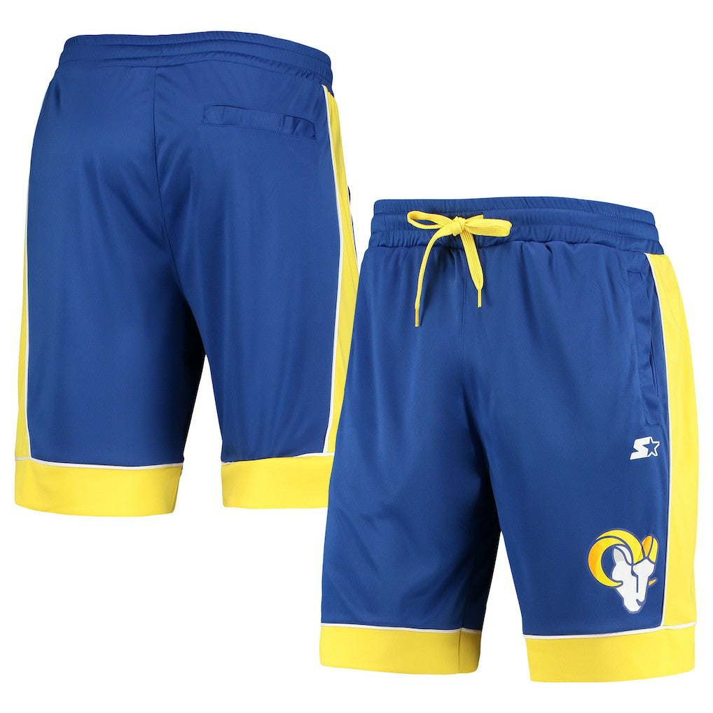 Los Angeles Rams Starter Fan Favorite Fashion Shorts Royal/Gold | NFL