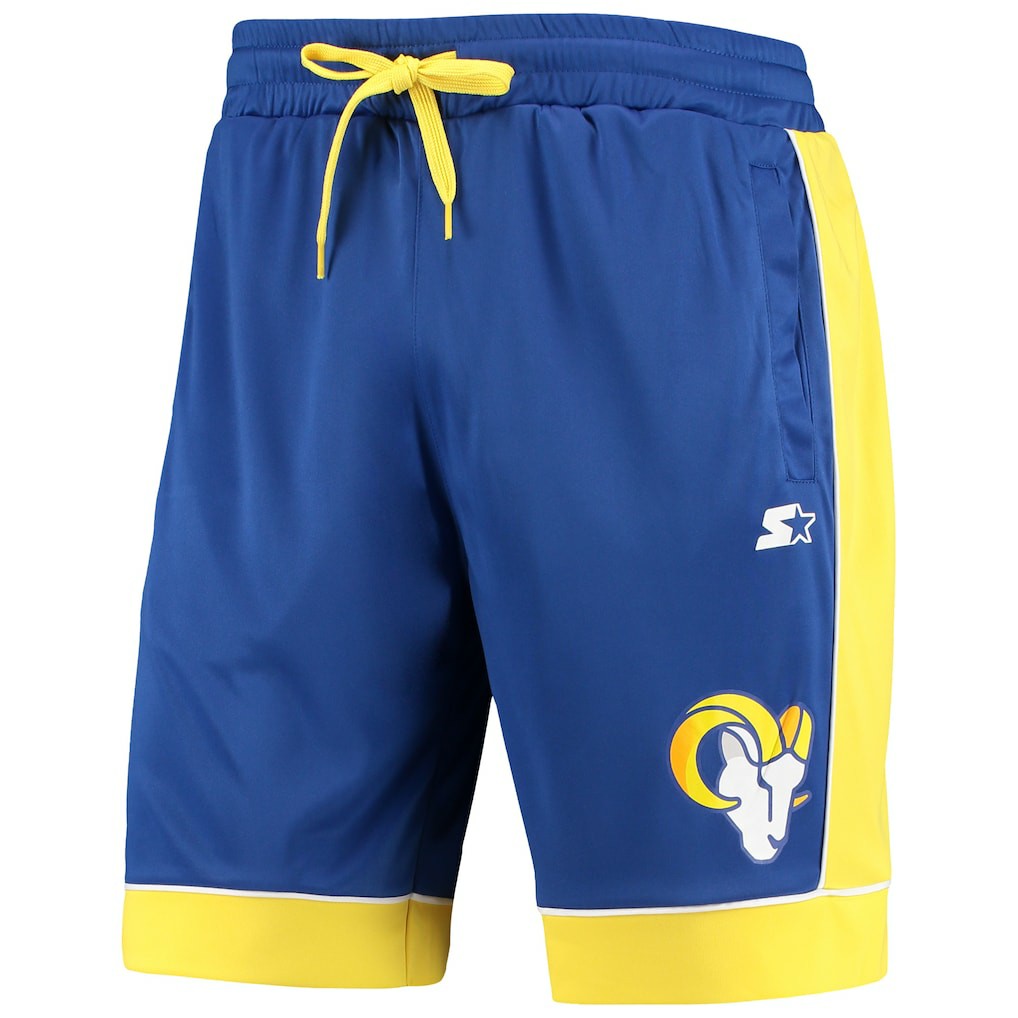 Los Angeles Rams Starter Fan Favorite Fashion Shorts Royal/Gold | NFL
