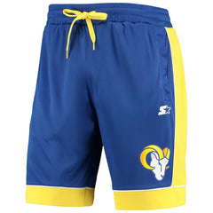 Los Angeles Rams Starter Fan Favorite Fashion Shorts Royal/Gold | NFL