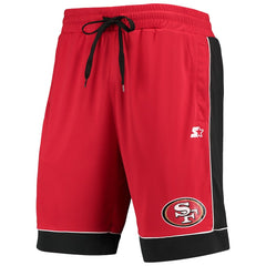 San Francisco 49ers Starter Fan Favorite Fashion Shorts Scarlet/Black | NFL