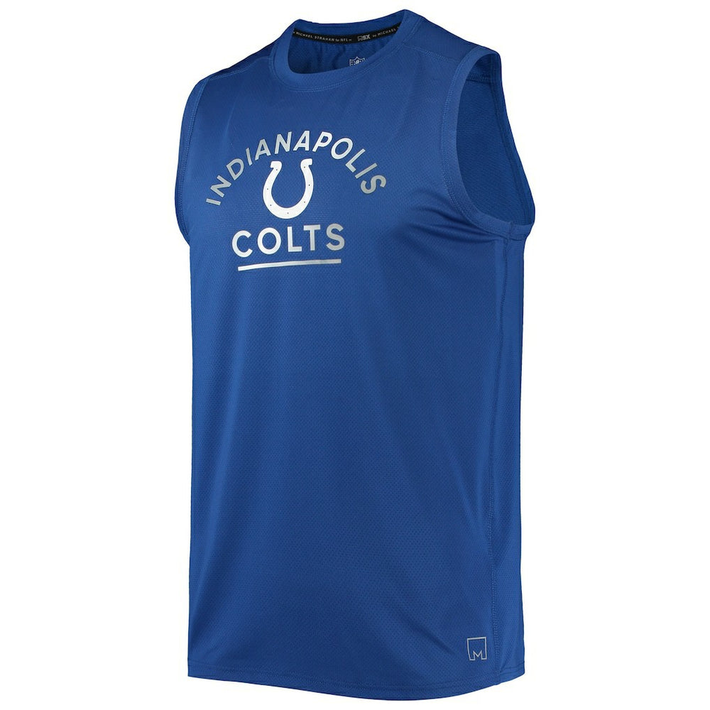 Indianapolis Colts MSX by Michael Strahan Rebound Tank Top Royal | NFL