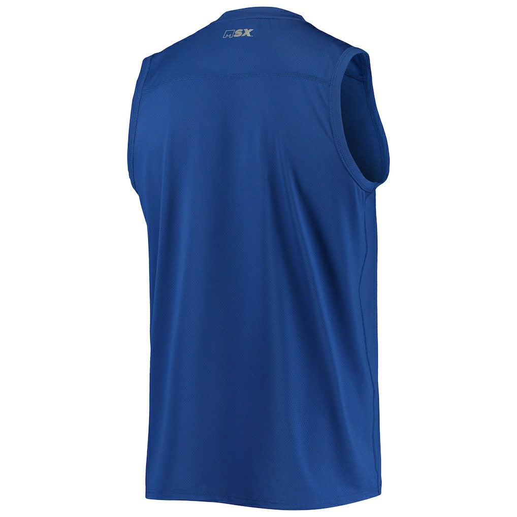 Indianapolis Colts MSX by Michael Strahan Rebound Tank Top Royal | NFL