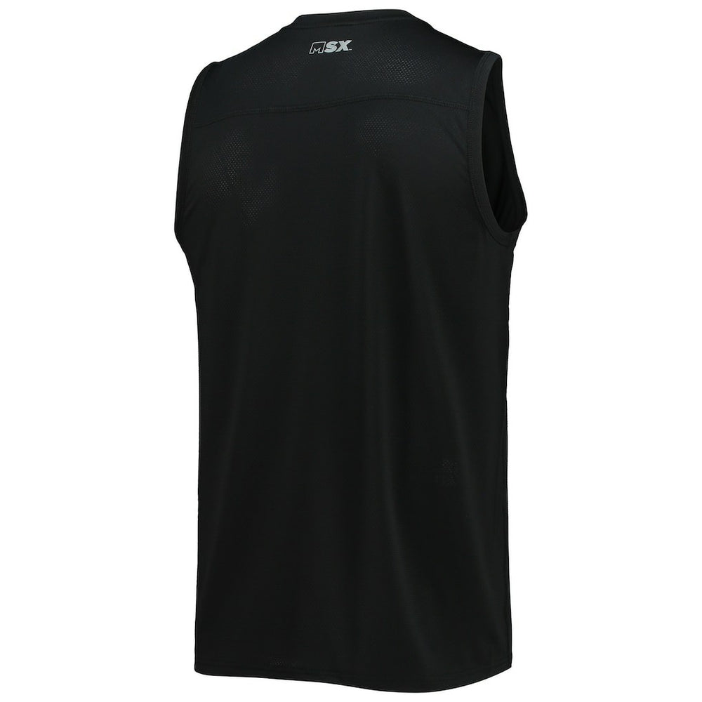 New Orleans Saints MSX by Michael Strahan Rebound Tank Top Black | NFL