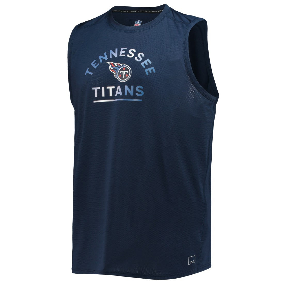 Tennessee Titans MSX by Michael Strahan Rebound Tank Top Navy | NFL
