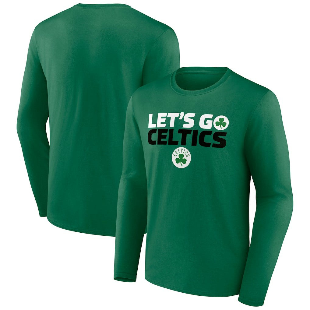 Boston Celtics Tip-Off Long Sleeve T-Shirt Kelly Green - NBA