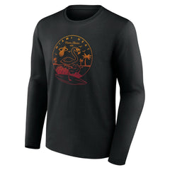 Miami Heat Tip-Off Long Sleeve T-Shirt Black - NBA