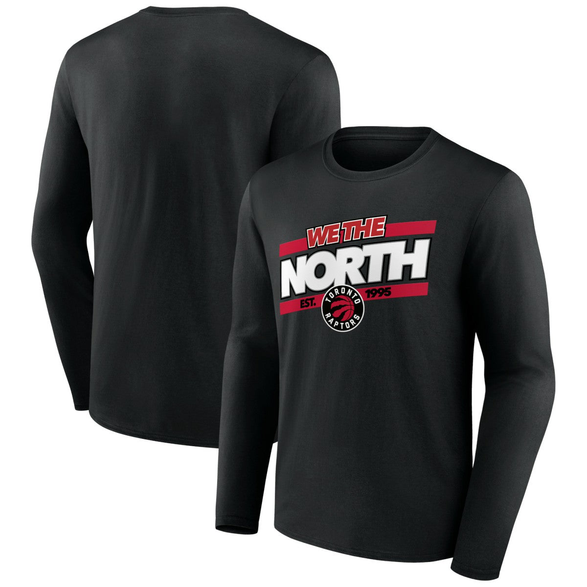 Toronto Raptors Tip-Off Long Sleeve T-Shirt Black - NBA