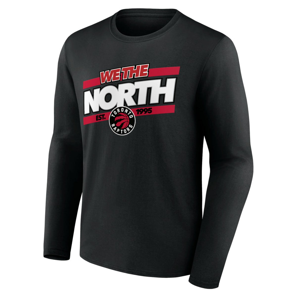 Toronto Raptors Tip-Off Long Sleeve T-Shirt Black - NBA