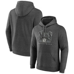 Brooklyn Nets Selection Pullover Hoodie Charcoal - NBA