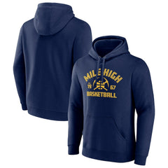 Denver Nuggets Tip-Off Pullover Hoodie Navy - NBA